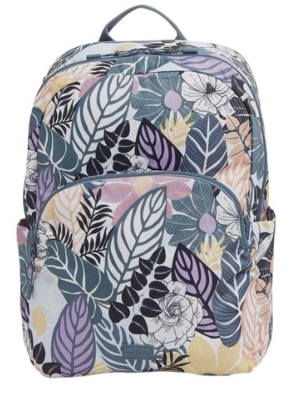 Vera Bradley Large Ripstop Material Backpack In Palm Floral Design Nwt $159 Msrp